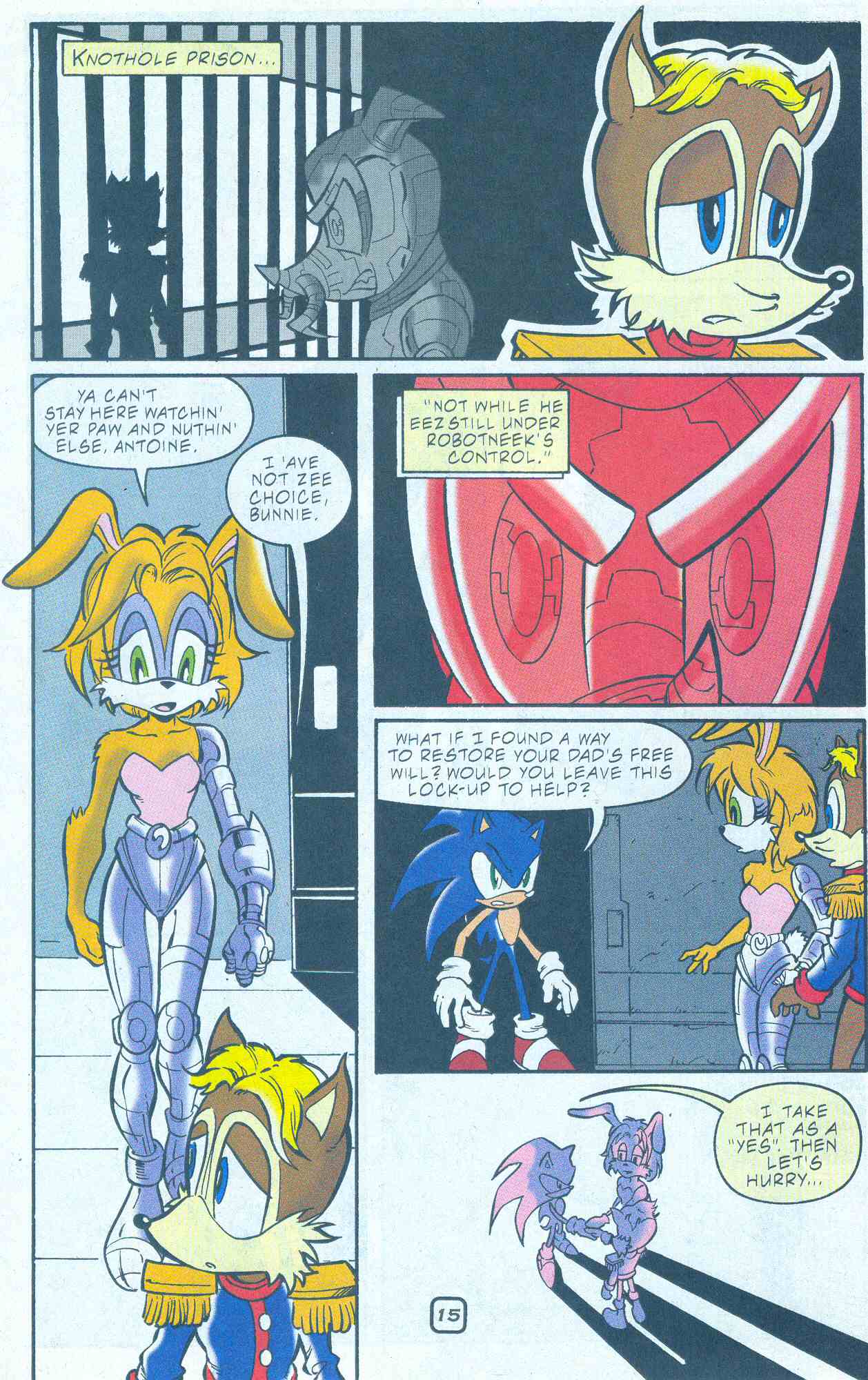 Sonic - Archie Adventure Series August 2001 Page 15